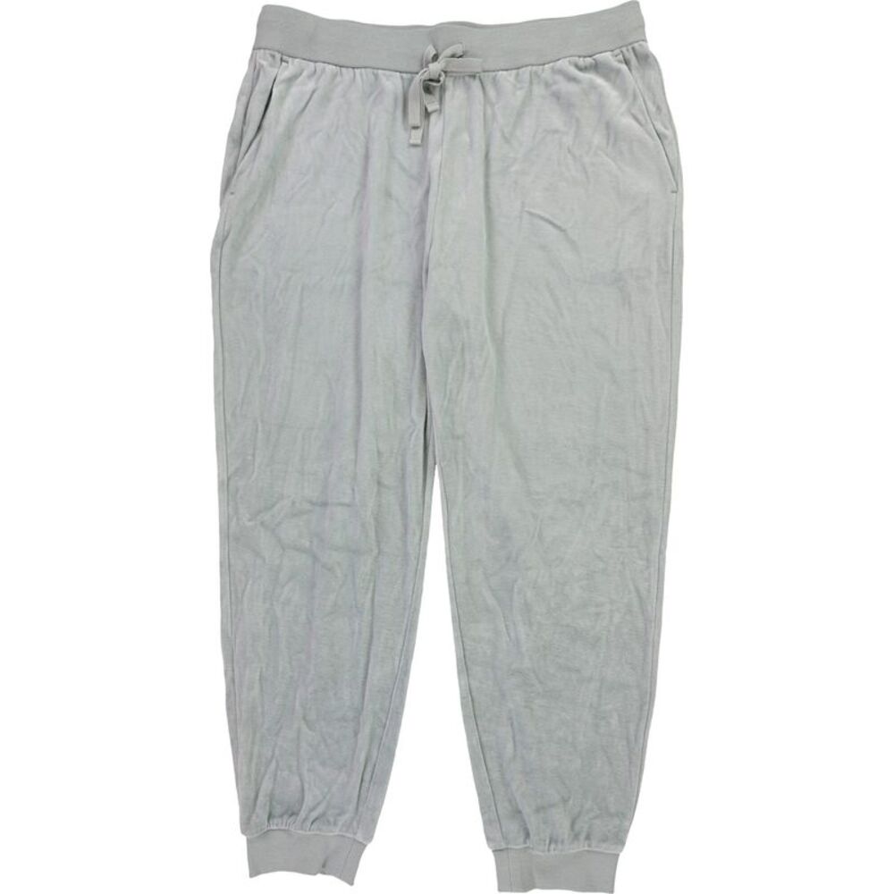 Eileen Fisher Womens Textured Straight Leg Relaxed Track Athletic Pants, NWT